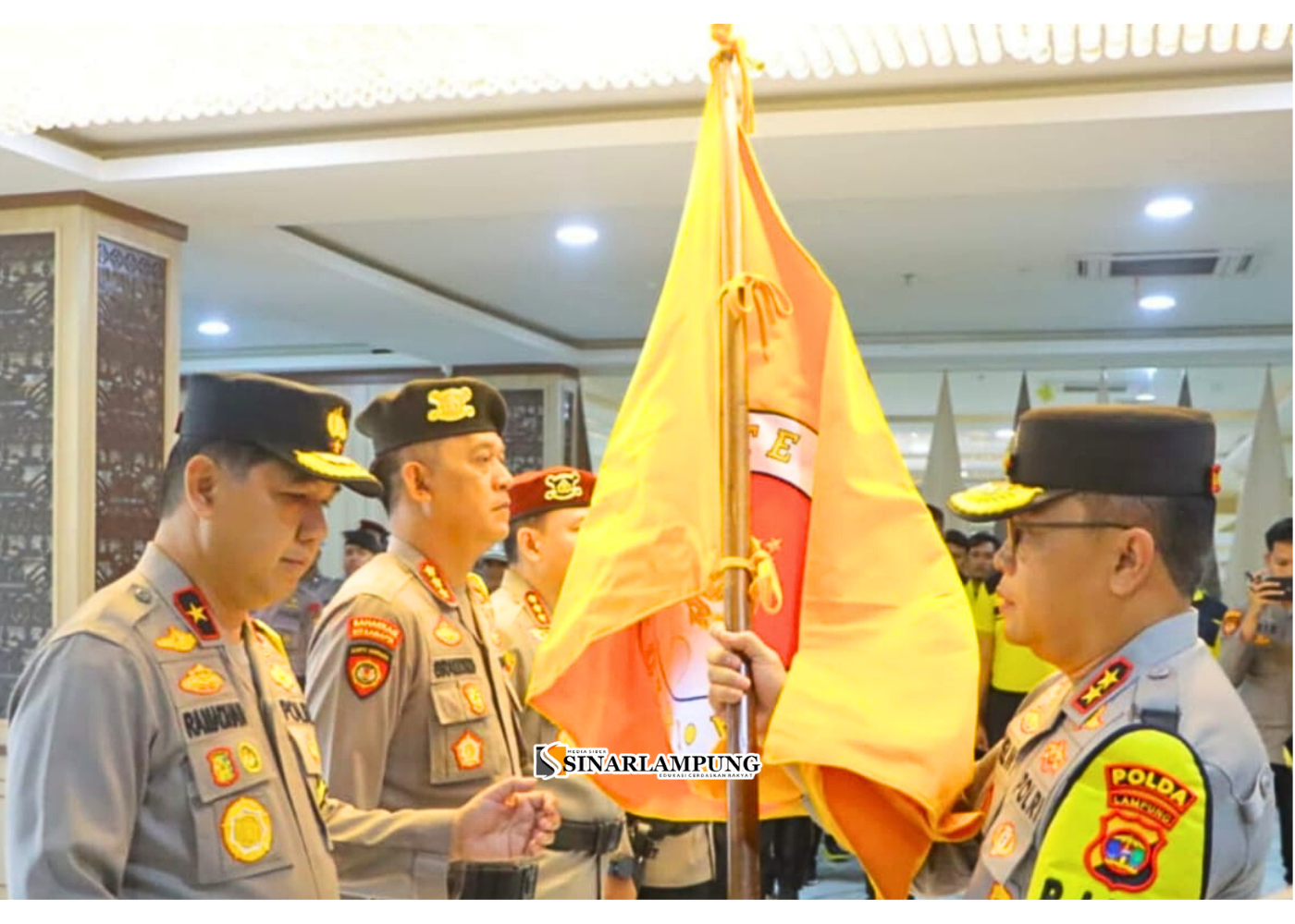 Irjen Helmy Santika Kukuhkan Pengurus Komite Olahraga Polri Polda Lampung