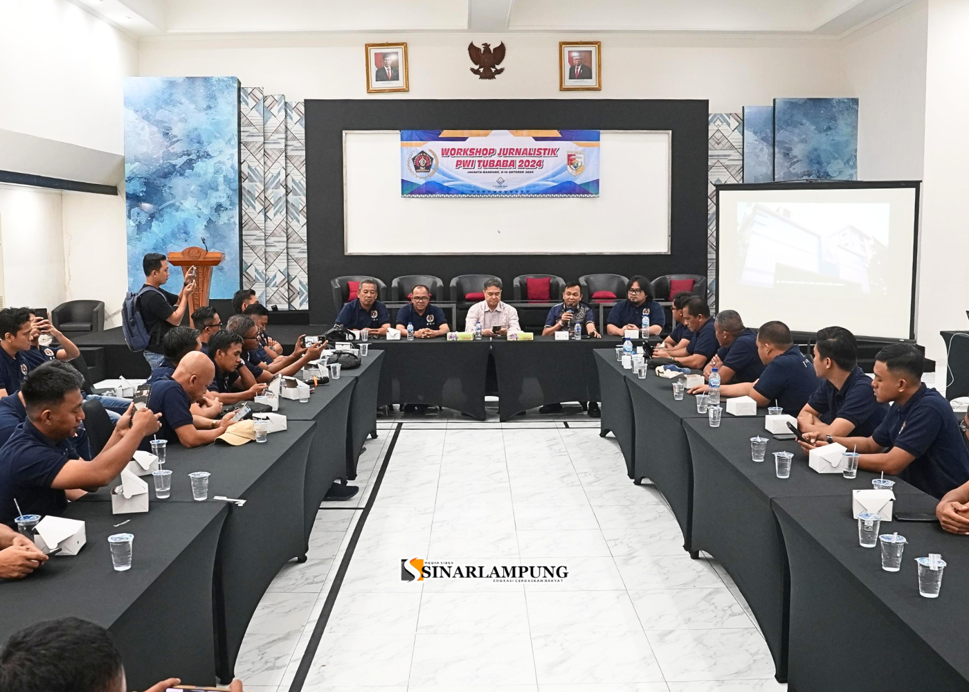 PWI Tubaba Gelar Kunjungan dan Workshop di Dewan Pers