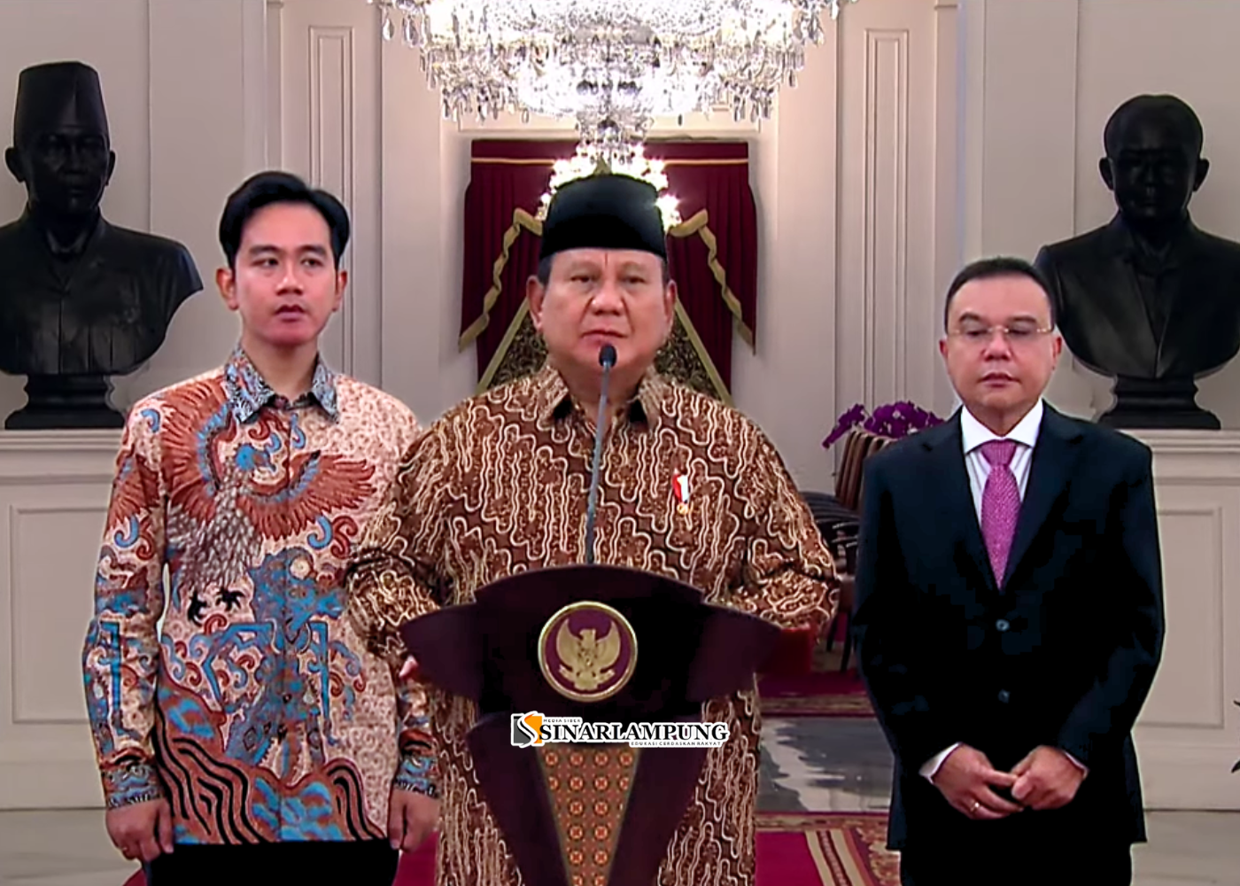 Ini Daftar Lengkap Susunan Menteri Di Kabinet Merah Putih Presiden Prabowo Subianto