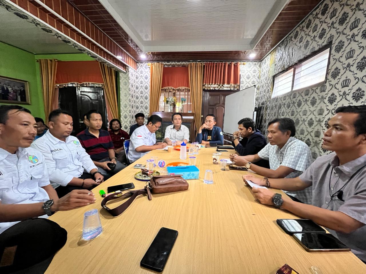 IWO Lampung Gelar Rakor Bahas UKW dan Proposal Bodong