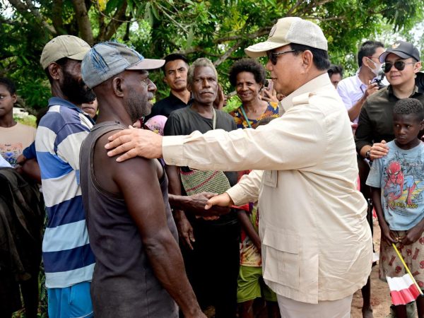 Prabowo Tinjau Program Pertanian Berkelanjutan di Merauke