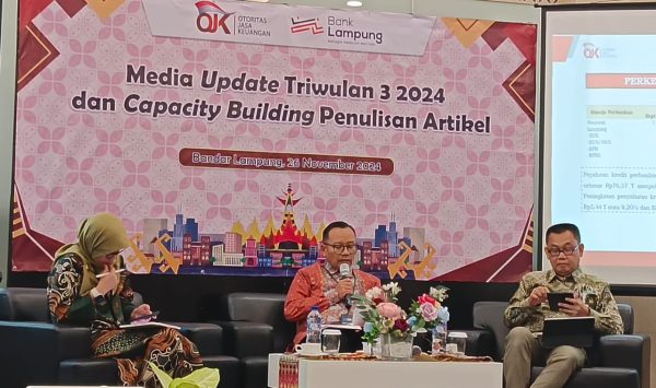 Sektor Jasa Keuangan di Lampung Tumbuh Positif