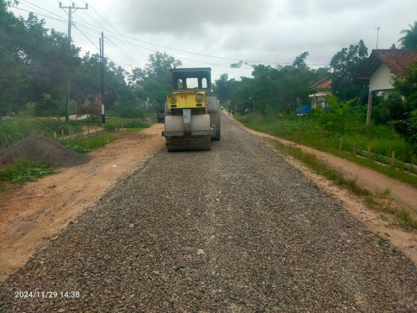 Proyek Jalan Lapen di Lampung Timur Diduga Siluman, Warga Pertanyakan Transparansi