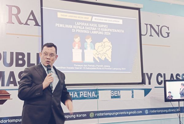 Survei RLMG Mirza-Jihan Pemimpin Baru Lampung, Beberapa Pertahana Daerah Akan Tumbang Ini Daftarnya