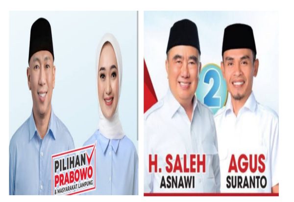 Mirza-Jihan dan Saleh-Agus Unggul dalam Survei Elektabilitas Tanggamus