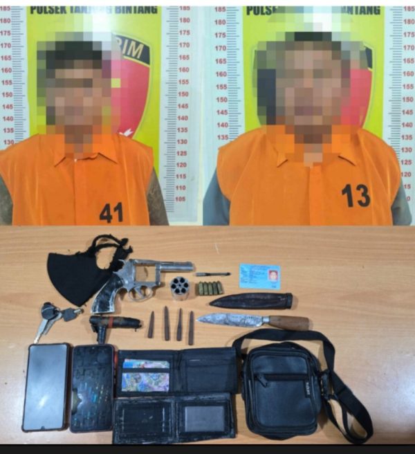 Aksi Kejar-kejaran Polisi dengan 2 Pelaku Curanmor di Lampung Selatan Berakhir Hadiah Timah Panas