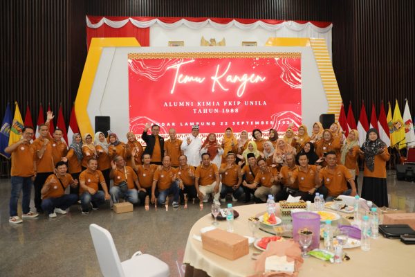 Samsudin Silaturahmi Bersama Alumni Kimia FKIP Unila, Harapan Ikut Andil Pelopori Pengembangan SDM di Provinsi Lampung