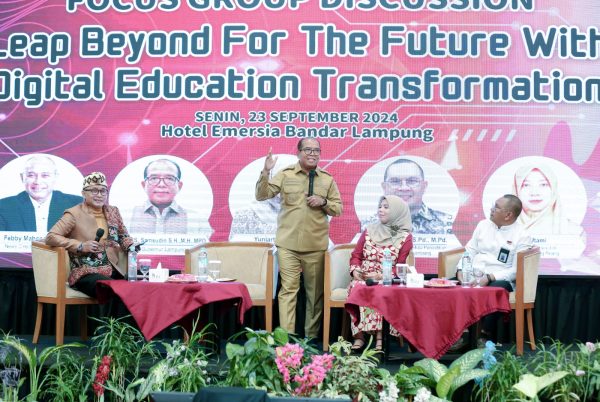 Samsudin Jadi Narasumber FGD tentang Transformasi Pendidikan Digital di Masa Depan yang Digelar Telkom Regional 1 Sumatera