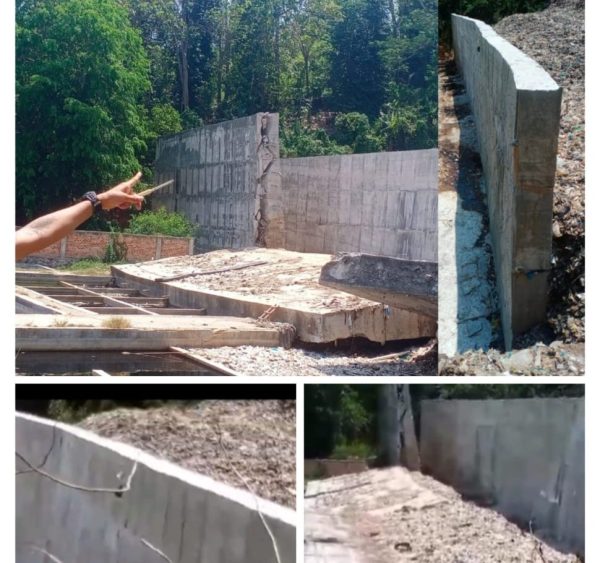 Habiskan Rp4,8 Miliar Kualitas Dinding TPA Bakung Asal Jadi, Kontraktor Pake Alamat Fiktif?