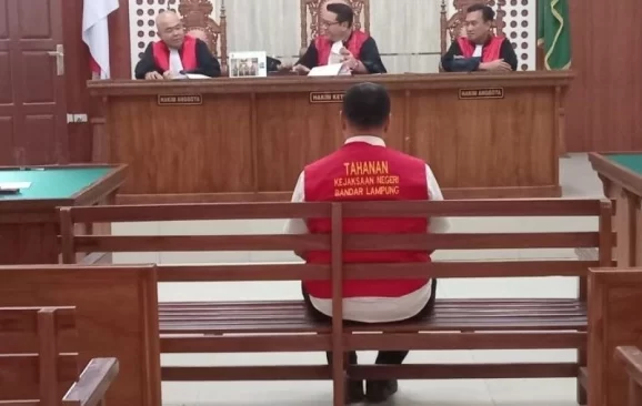 Oknum Bintara Pemesan Narkoba Lewat Ojol Yang Sempat Viral Ajukan Esepsi ke Majelis Hakim