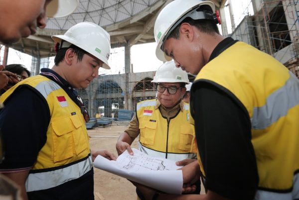 Masjid Raya Al-Bakrie Ditarget Bisa Dipakai Ramadhan Mendatang