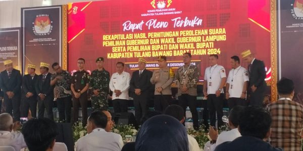 Nona Menang Telak Ungguli KOKO, Golput Pemilukada Tubaba Tinggi