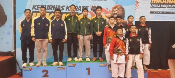 Tim Inkanas Lampung Boyong 8 Medali Perak dan Perunggu di Kejurnas Kapolri Cup 2024