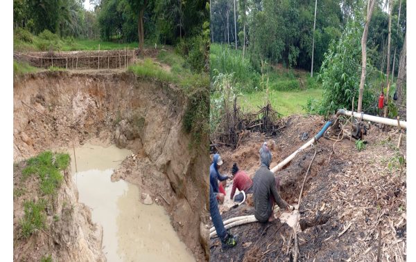 Tambang Pasir Ilegal di Desa Jati Baru Tanjung Bintang Meresahkan Warga