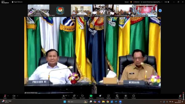 Pj Gubernur Samsudin Ikuti Rakor Pengendalian Inflasi Dan Sosialisasi Kebijakan Upah Minimum Tahun 2025