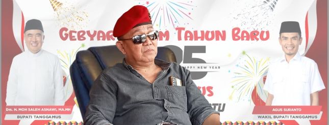 Gebyar Tahun Baru 2025 di Tanggamus: Perayaan Spektakuler di Terminal Kota Agung