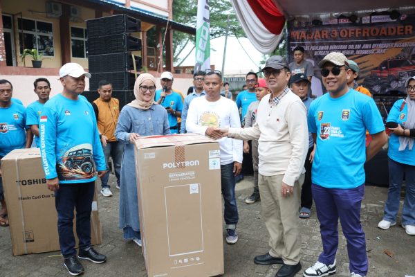 Pj Sekdaprov Fredy Tutup Acara Main Bareng Offroader Nusantara III dalam rangka Hari Pahlawan Tahun 2024 sekaligus Anniversary SKIn ke-23