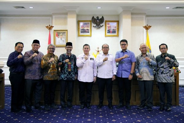 Pj. Gubernur Samsudin dan Jajaran Forkopimda Terima Kunjungan Kerja Badan Akuntabilitas Publik DPD RI