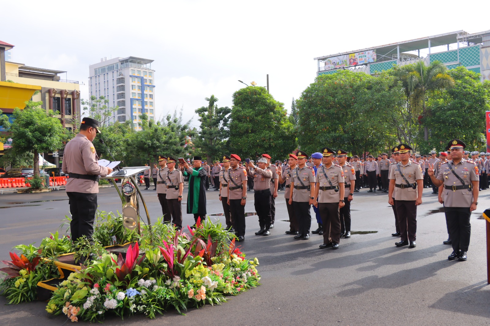 Kabag Ops, Kasat Reskrim Hingga Kapolsek TBS Berganti