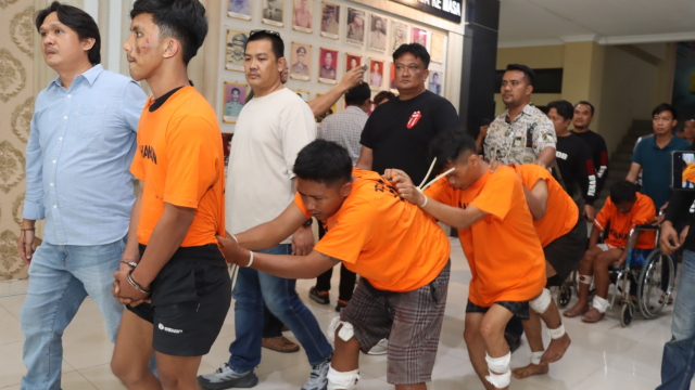 Lima Kawanan Pencuri Motor Yang Didor Polisi di Bandar Lampung Asal Lampung Tengah