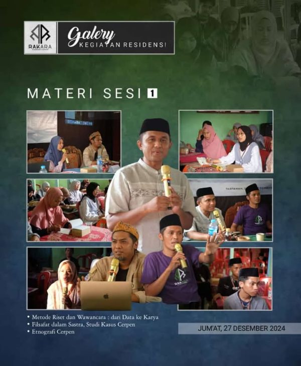 Diharapkan Jadi Program Sastra Tahunan, Rakara Residensi Cerpen 2024 Berhasil Digelar