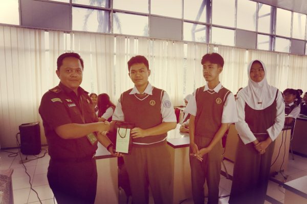 Kejati Lampung Gelar Jaksa Masuk Sekolah di SMA Negeri 1 Bandar Lampung