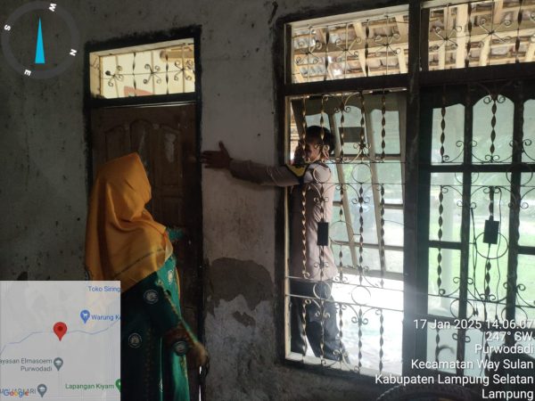 Polsek Katibung Gerak Cepat Tangani Kasus Pencurian Motor Listrik di Desa Purwodadi