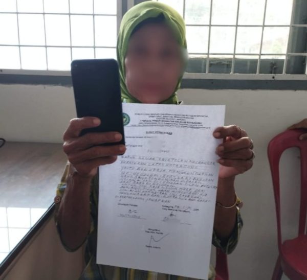 Emak-emak di Tanggamus “Kegep” Petugas Lapas Selipkan HP Dalam Sempak saat Besuk Anak