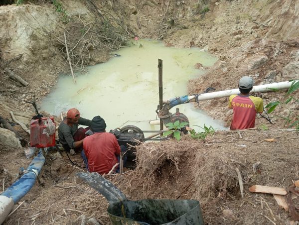 Tambang Pasir Ilegal di Desa Jati Baru Lamsel Masih Beroperasi, APH Diminta Bertindak Tegas