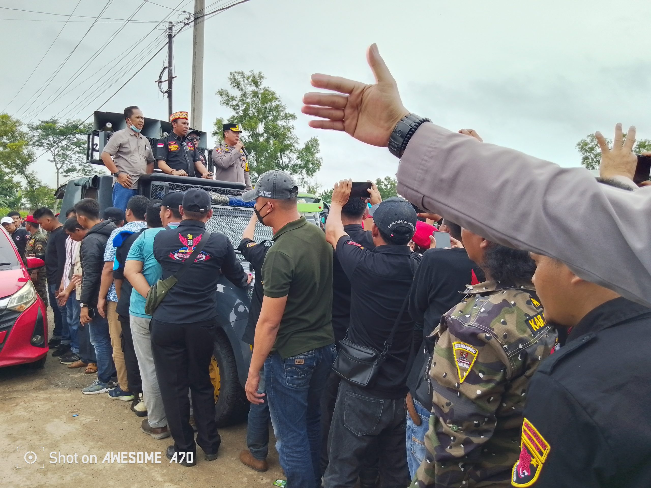 Aksi Jilid 2 GRIB Jaya Lampung Memanas, PT AJRI Didemo Puluhan Ribu Massa