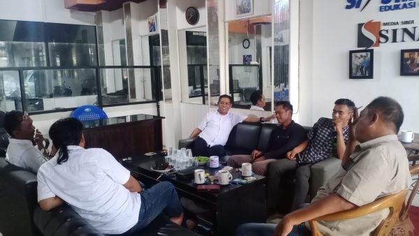 Ada yang Penting! Pimred Sinarlampung Kumpulkan Kabiro dan Wartawan