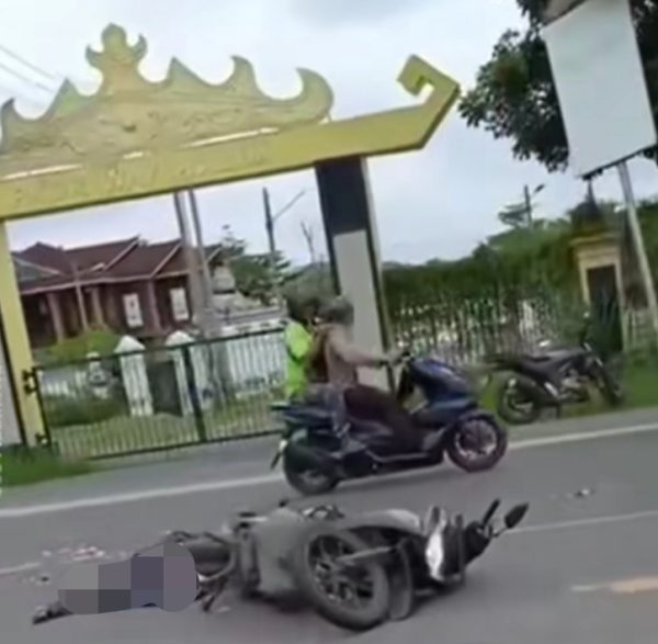 Pemotor Tewas Gegara Hindari Jalan Berlubang Depan PKOR Way Halim