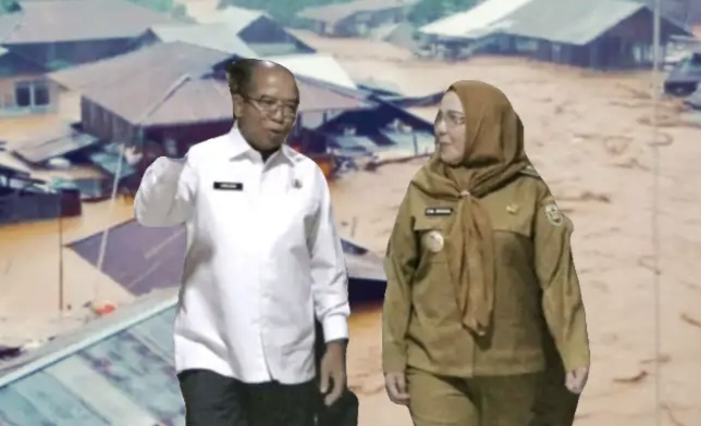Pj Gubernur Samsudin dan Walikota Eva Dwiana Hilang Saat Banjir Besar?