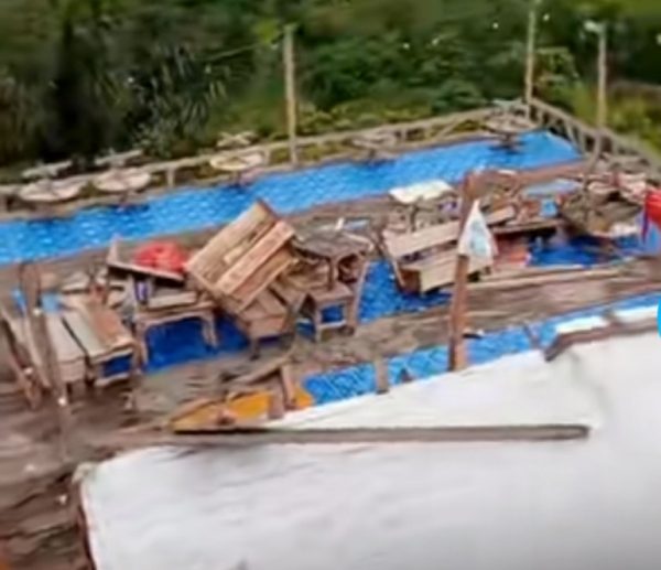 Lagi Nunggu Pergantian Tahun Baru Cafe di Gunung Balau Bandar Lampung Tiba-tiba Ambruk, 15 Pengunjung Luka-luka