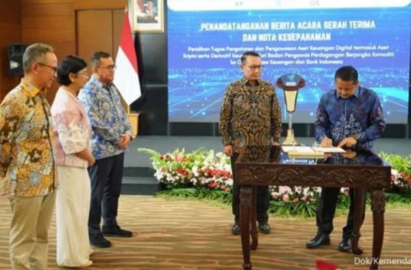 Kemendag Alihkan Tugas Pengaturan Pengawasan Aset Keuangan Digital, Kripto serta Derivarif ke OJK dan BI
