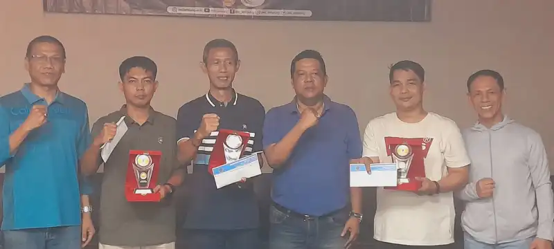 Syahroni Juara Turnamen Biliyar Cup I Piala Ketua PWI Lampung