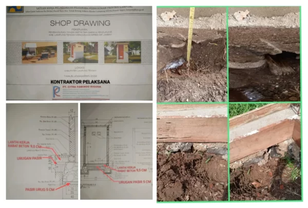 Proyek Septic Tank dan MCK Rp3,8 Miliar Dinas Perkim Lampung Tengah Jadi Ladang Korupsi?