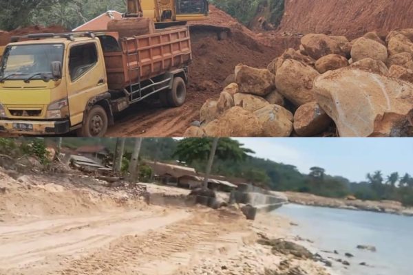 Kepala Pekon Putihdoh Tanggamus Diduga Dalangi Aktivitas Galian dan Penggunaan Alat Berat Tanpa Izin