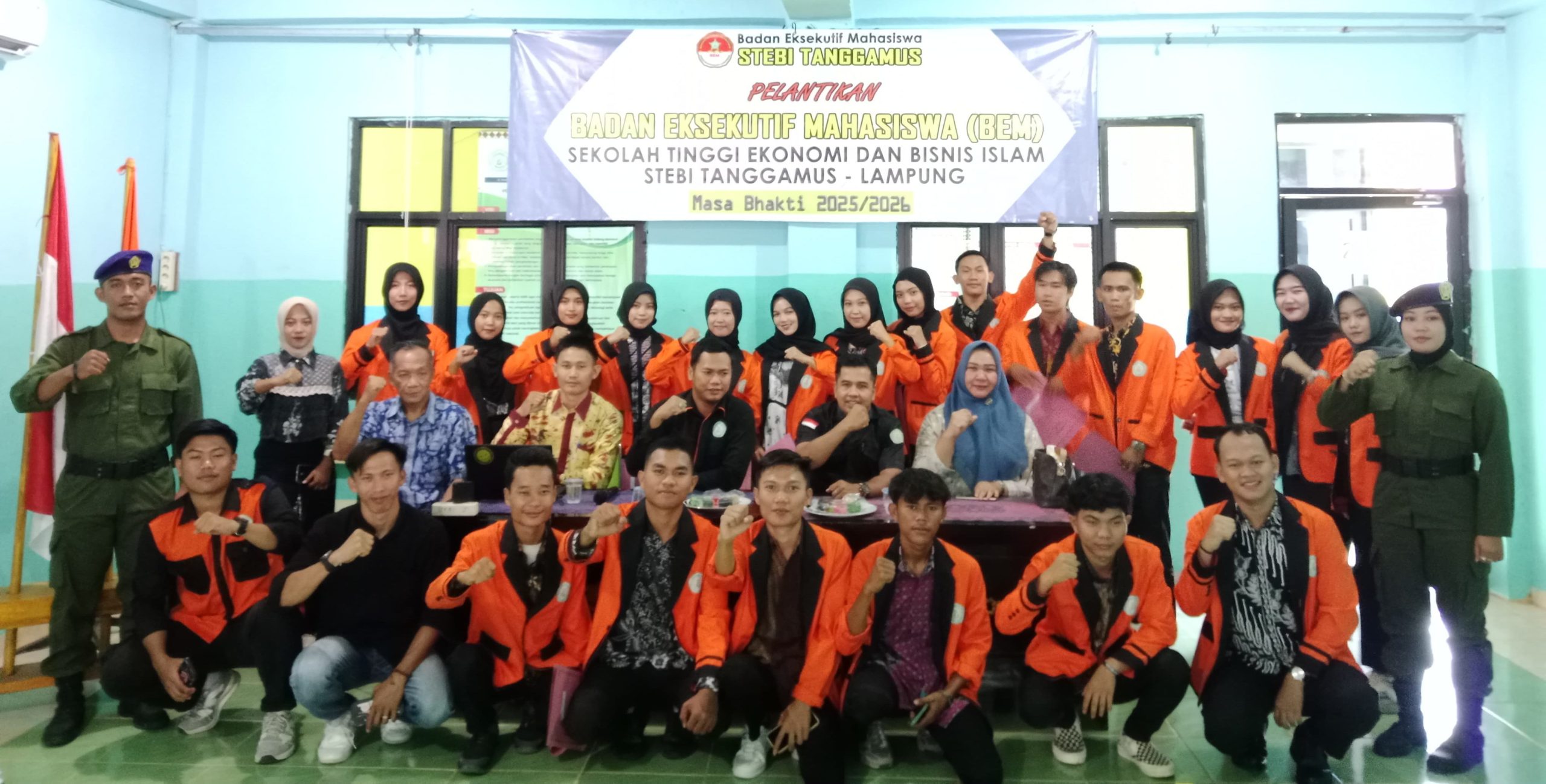 Pelantikan BEM STEBI Tanggamus Siap Wujudkan Organisasi yang Dinamis dan Inovatif