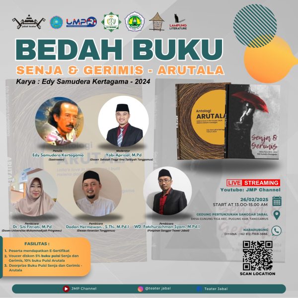 Bedah Buku: Senja dan Gerimis-Arutala