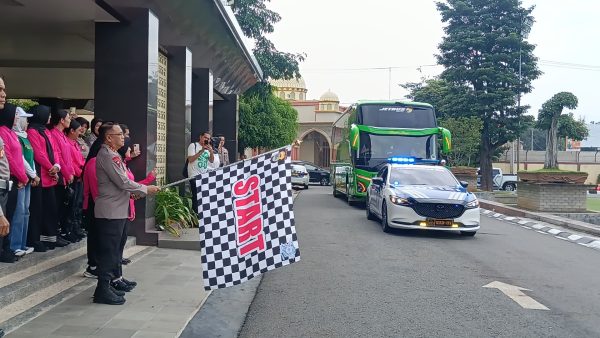 Rombongan Tour of Kemala Bertolak ke Yogyakarta, Ini Harapan Kapolda Lampung