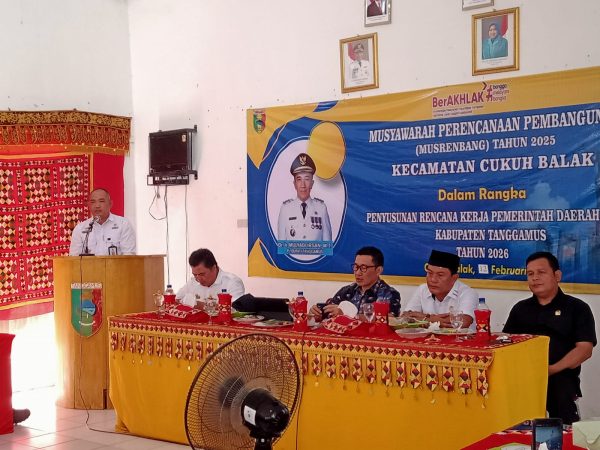 Kadis Perikanan Pimpin Musrenbang 2025: Cukuh Balak Kekuatan Ekonomi Baru