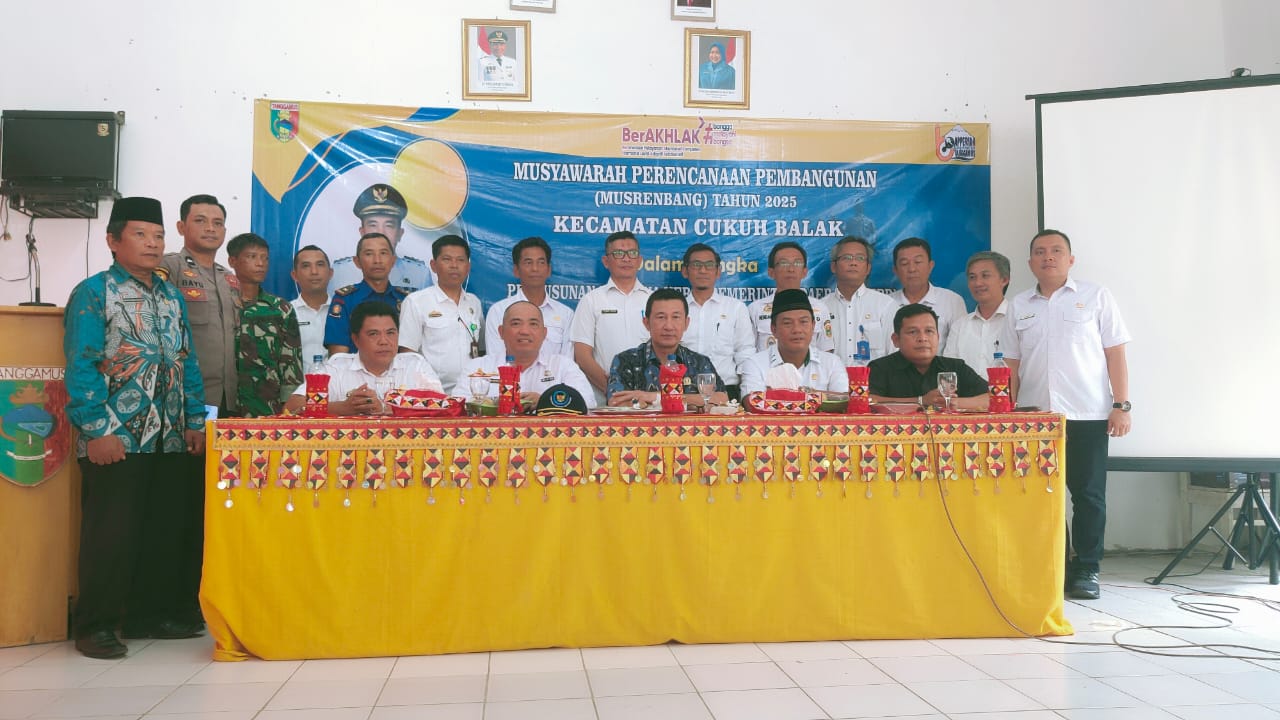Musrenbang Kecamatan Cukuh Balak Serap 123 Usulan, Tiga Anggota DPRD Tanggamus Hadir