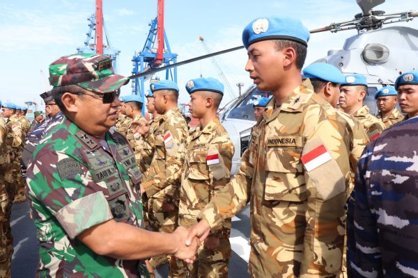 Misi Selesai, Satgas MTF TNI XXVIII-O/UNIFIL Tiba di Tanah Air
