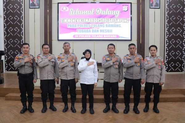 Polda Lampung Monev Kerma di Polres Tulang Bawang