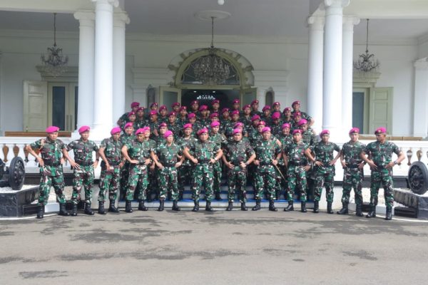 Danpasmar 1 Ikuti Acara Penerimaan Perwira Remaja Tandiktukpa Angkatan LIV