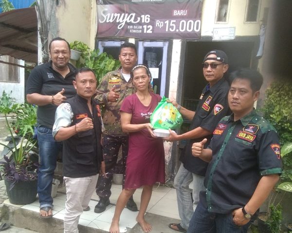GRIB Panjang Salurkan Bantuan Korban Banjir di Pidada dan Waylunik Minta Pemkot Bandar Lampung Turun