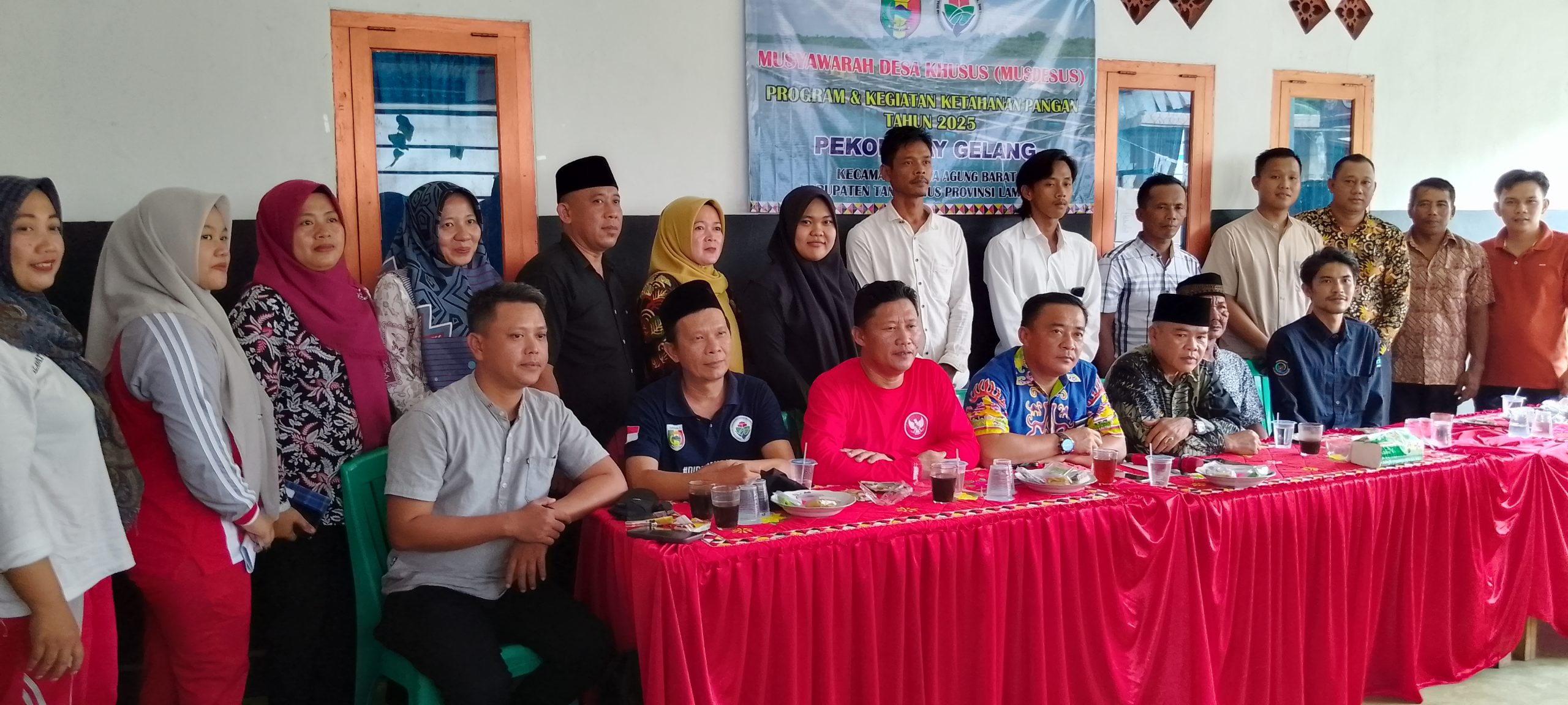 Pekon Way Gelang Gelar Musdesus Ketahanan Pangan, Fokus pada Pengembangan BUMDes Perikanan