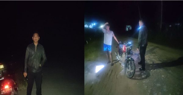 Kapospol Way Sulan Gelar Patroli Malam Rutin untuk Meningkatkan Keamanan