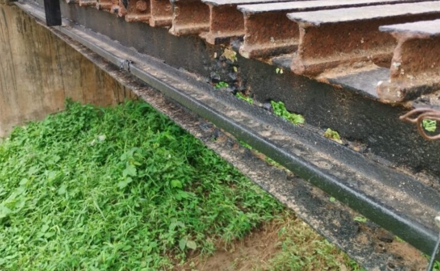 Habiskan Rp841 juta Perbaikan Jembatan Kali Bronjong Gedung Tataan Asal Jadi